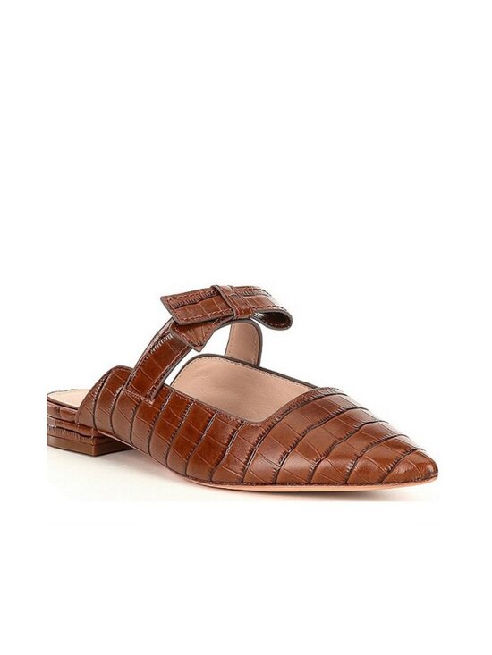 Ad & Daughters Shoes - AD & Daughters Sz. 8.5 NWT Jemma Croco Embossed Leather Mule